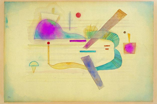 Wassily Kandinsky e l'arte astratta tra Italia e Francia