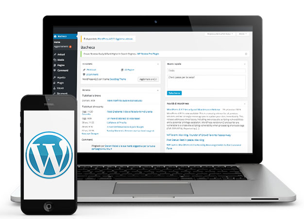 Dal 05/10/2015 Modulo Plus di Web: Wordpress