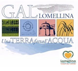 Logo e immagine coordinata del Gal Lomellina
