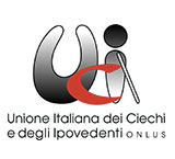 logo e Gonfalone dell’Unione Italiana dei Ciechi e degli Ipovedenti