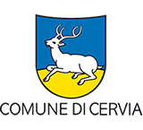 Logo slogan e immagine grafica per il turismo di Cervia