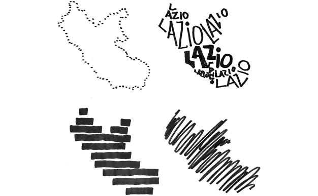 Marchio/logotipo per la promozione del turismo nella Regione Lazio
