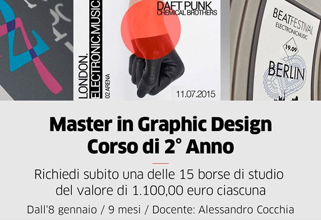 Master in Web Design Docente G. Ferricchio - 2° anno - Attivate le borse di studio