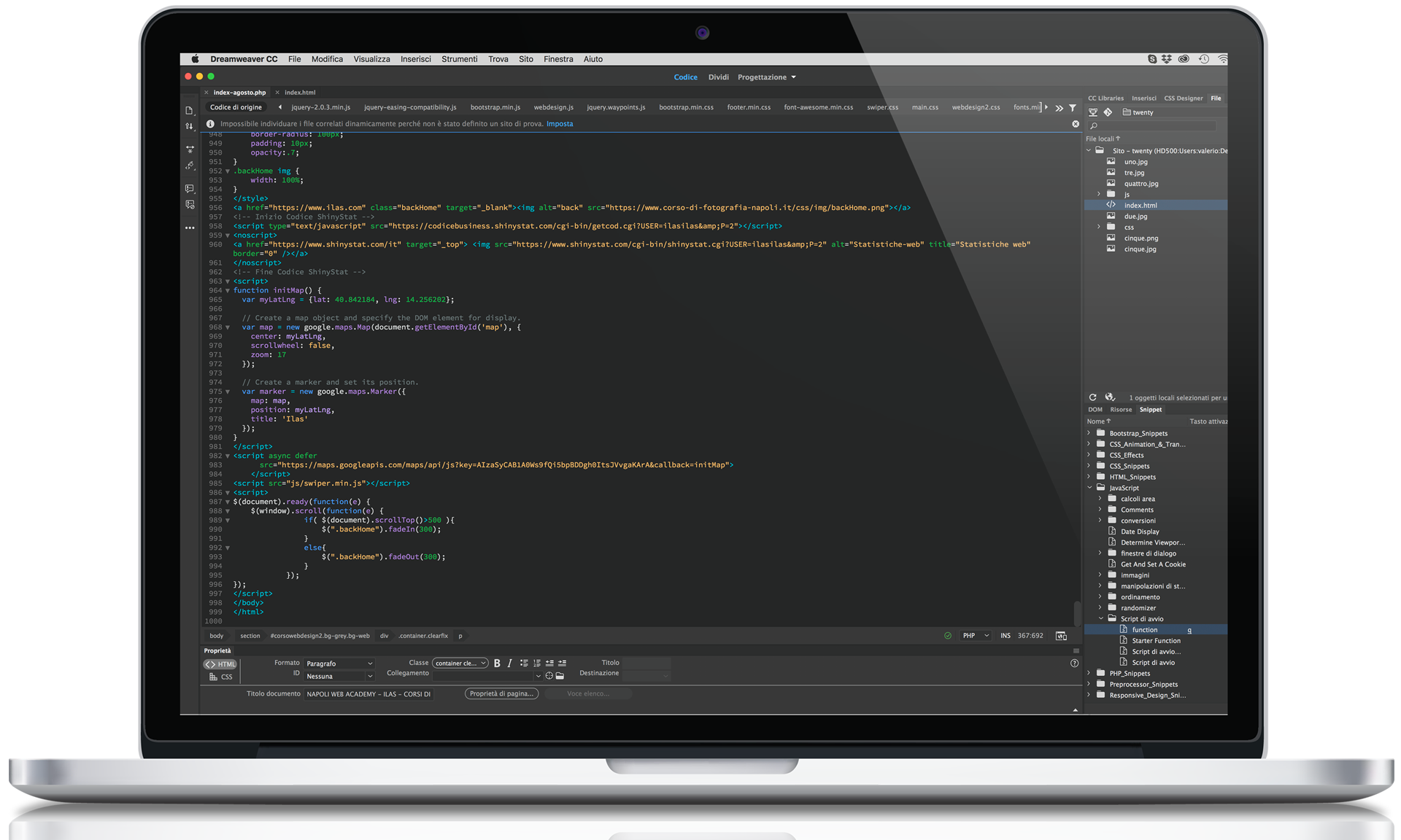 corso-ilas-web-design-code