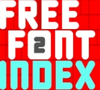 Free font Index 2 |  di Hans Lijklema