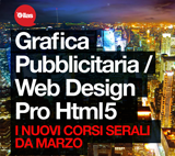 I nuovi corsi  serali stanno  per cominciare: Web Design e Grafica Light