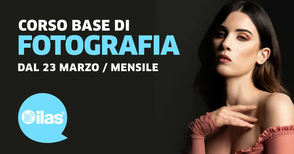DAL 23 MARZO - CORSO MENSILE DI FOTOGRAFIA PROFESSIONALE IN SALA POSA - 150,00 €