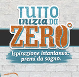 TUTTO INIZIA DA ZERO