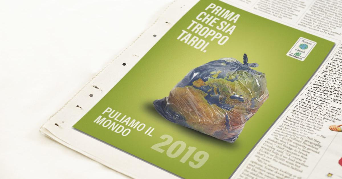 CONTEST 01/2020 - Campagna Legambiente Puliamo il Mondo 2020. Il brief