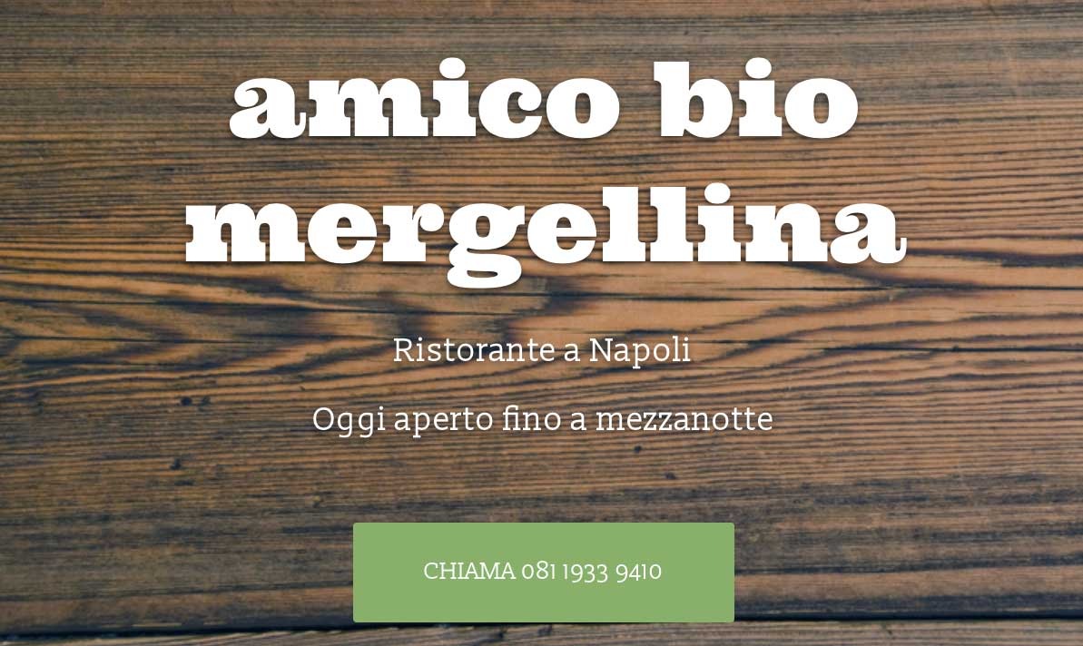 Convenzione / Amico Bio Ristorante Biologico