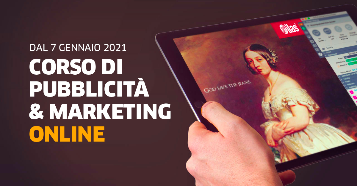 DAL 4 MARZO 2021 - CORSO DI GRAFICA PUBBLICITARIA E EDITORIALE ILAS®