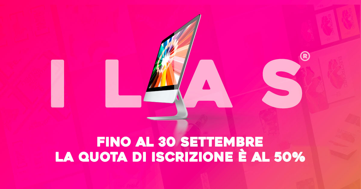 CORSI ILAS - La quota di iscrizione è al 50% fino al 30 settembre