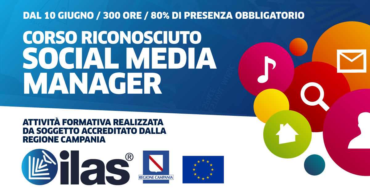 DAL 4/09 - CORSO DI TECNICO DELLA FOTOGRAFIA ILAS® - AUTORIZZATO REGIONE CAMPANIA