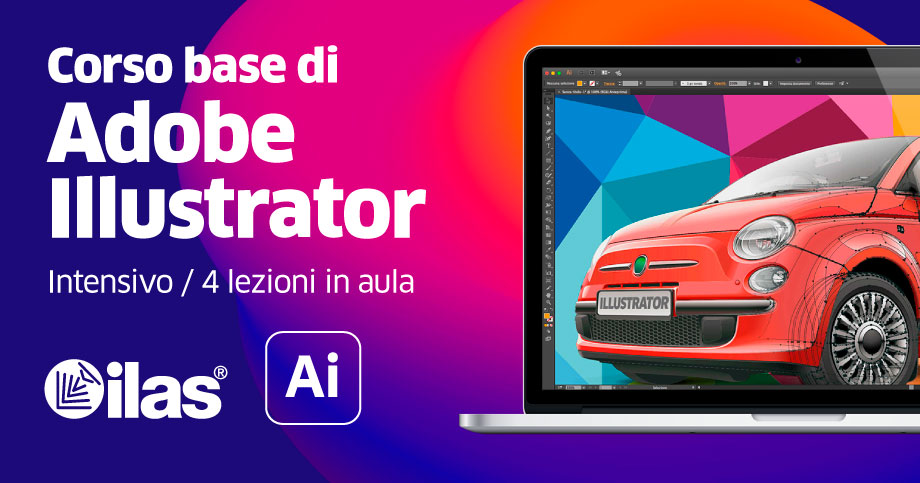 DAL 31 LUGLIO 2023 - CORSO INTENSIVO DI ADOBE ILLUSTRATOR BASE / IN AULA INFORMATICA / DOCENTE ACI ADOBE