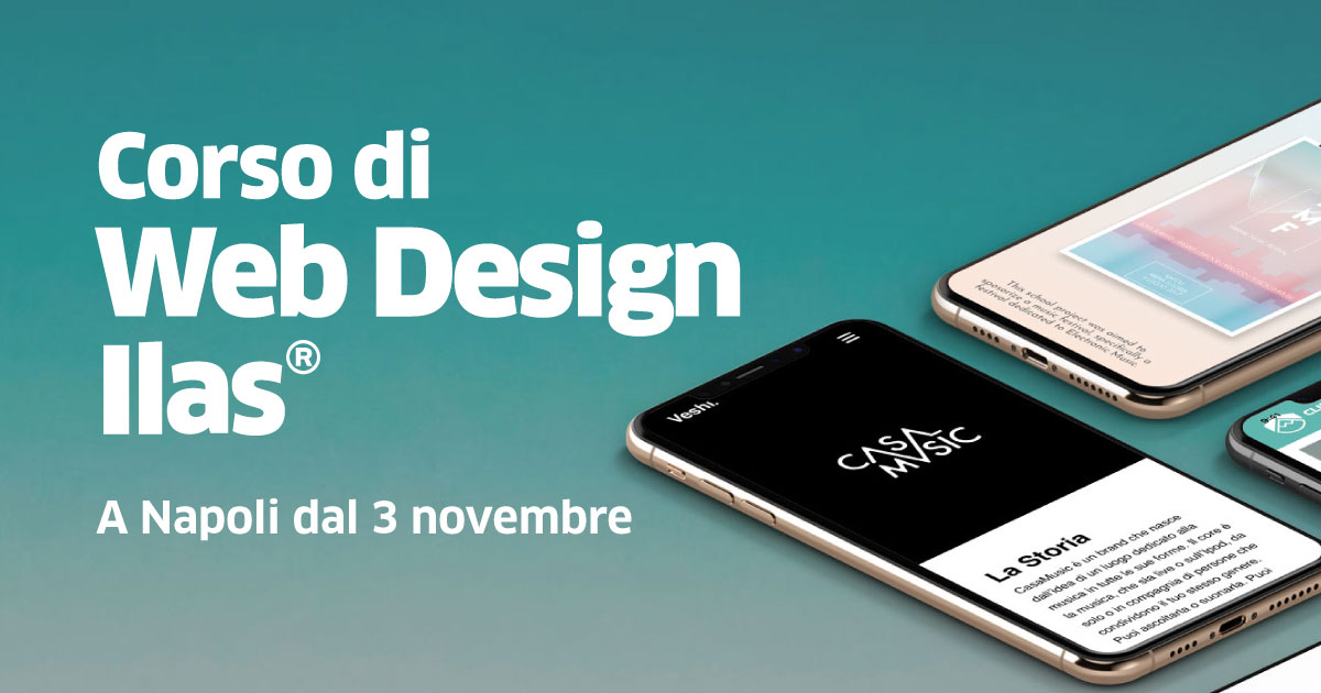 DAL 9 DICEMBRE 2021 - CORSO DI GRAFICA ILAS® IN AULA INFORMATICA