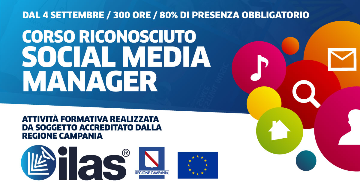 DAL 4/09 - CORSO DI TECNICO DELLA FOTOGRAFIA ILAS® - AUTORIZZATO REGIONE CAMPANIA
