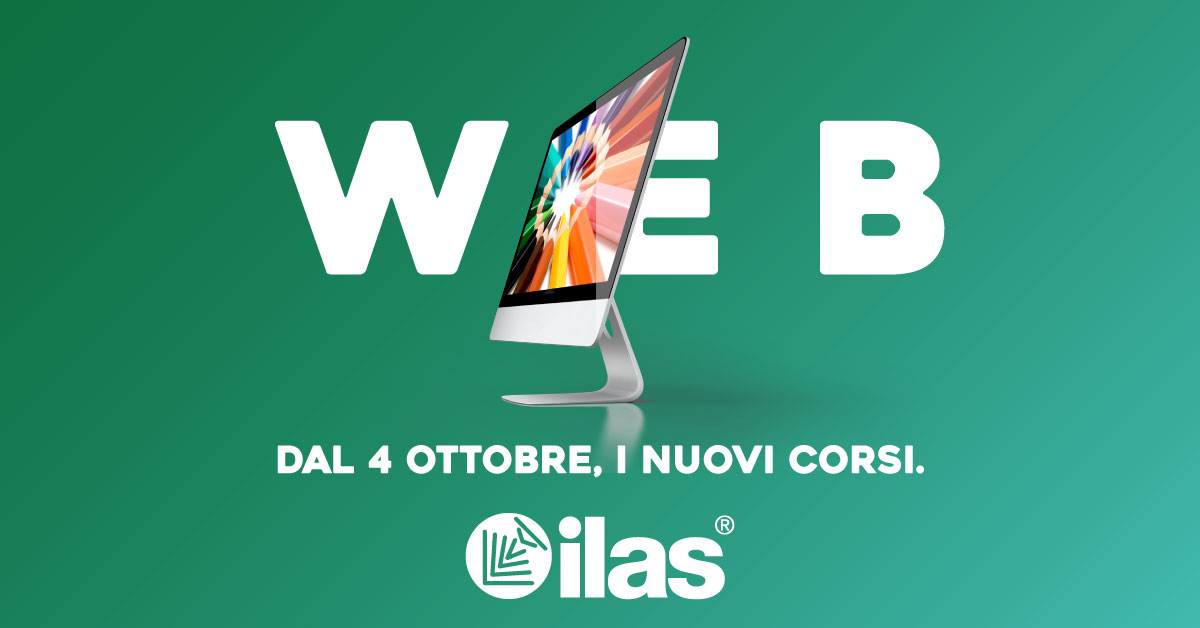 DAL 4 OTTOBRE 2021 -  CORSO DI GRAFICA ILAS® IN AULA INFORMATICA