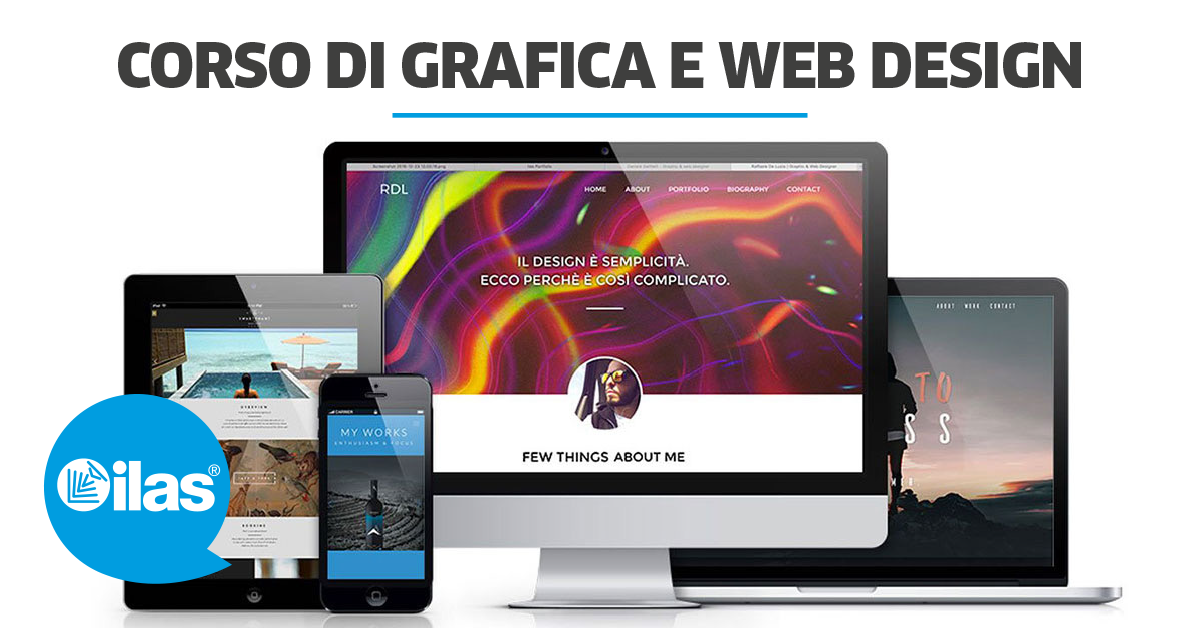 DAL 5/12 - CORSO DI GRAFICA E WEB ILAS®