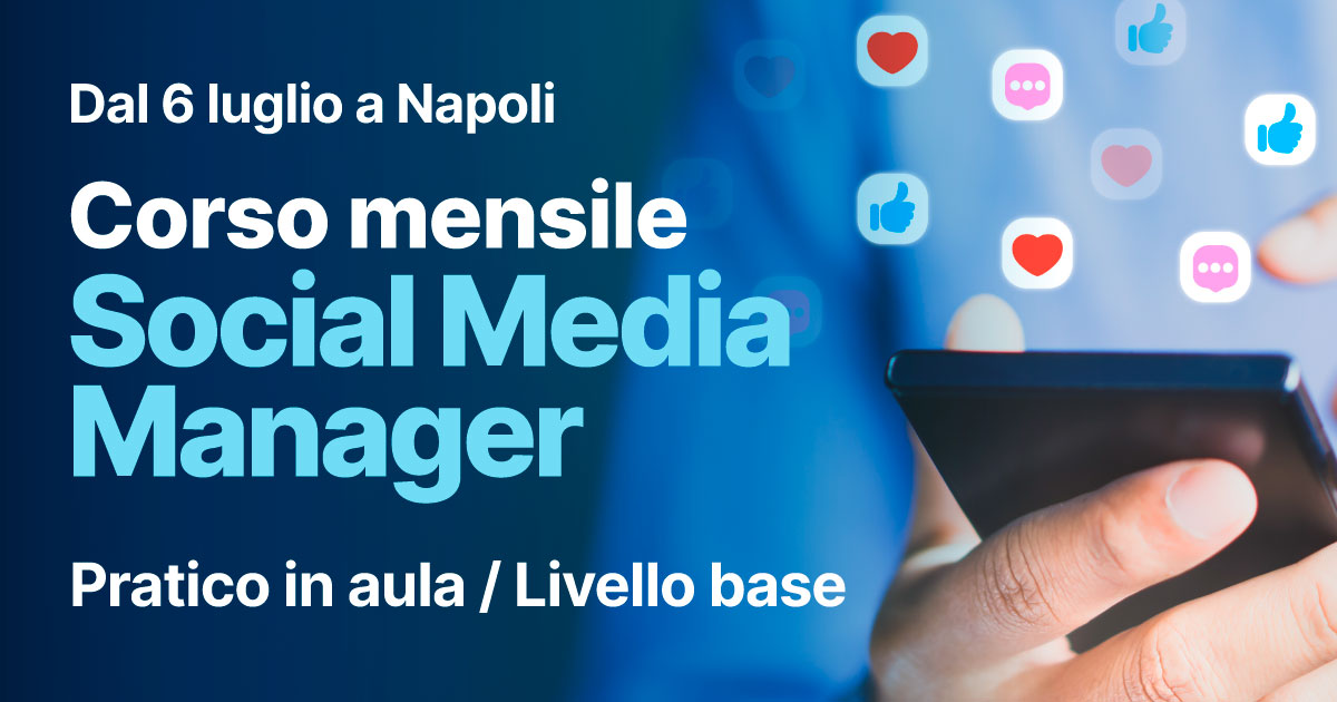 DAL 7/09 - 48° MASTER IN SOCIAL MEDIA ILAS® - ANNUALE IN AULA INFORMATICA