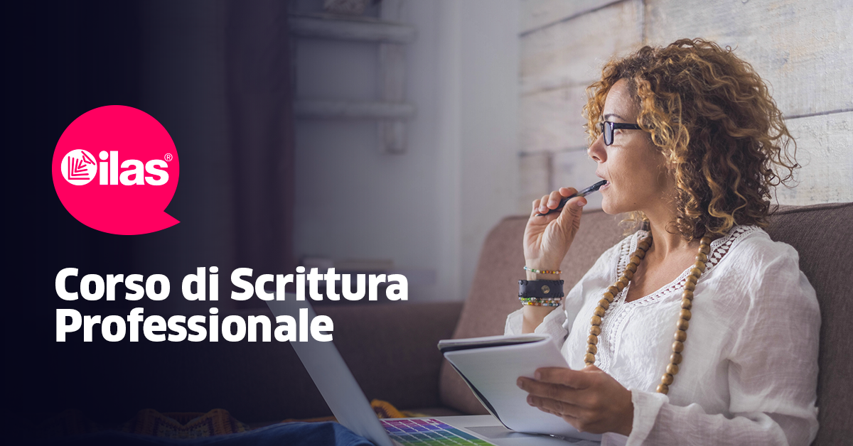 DAL 7/06 – PRO WRITING, IL CORSO PER DIVENTARE PROFESSIONISTI DELLA SCRITTURA