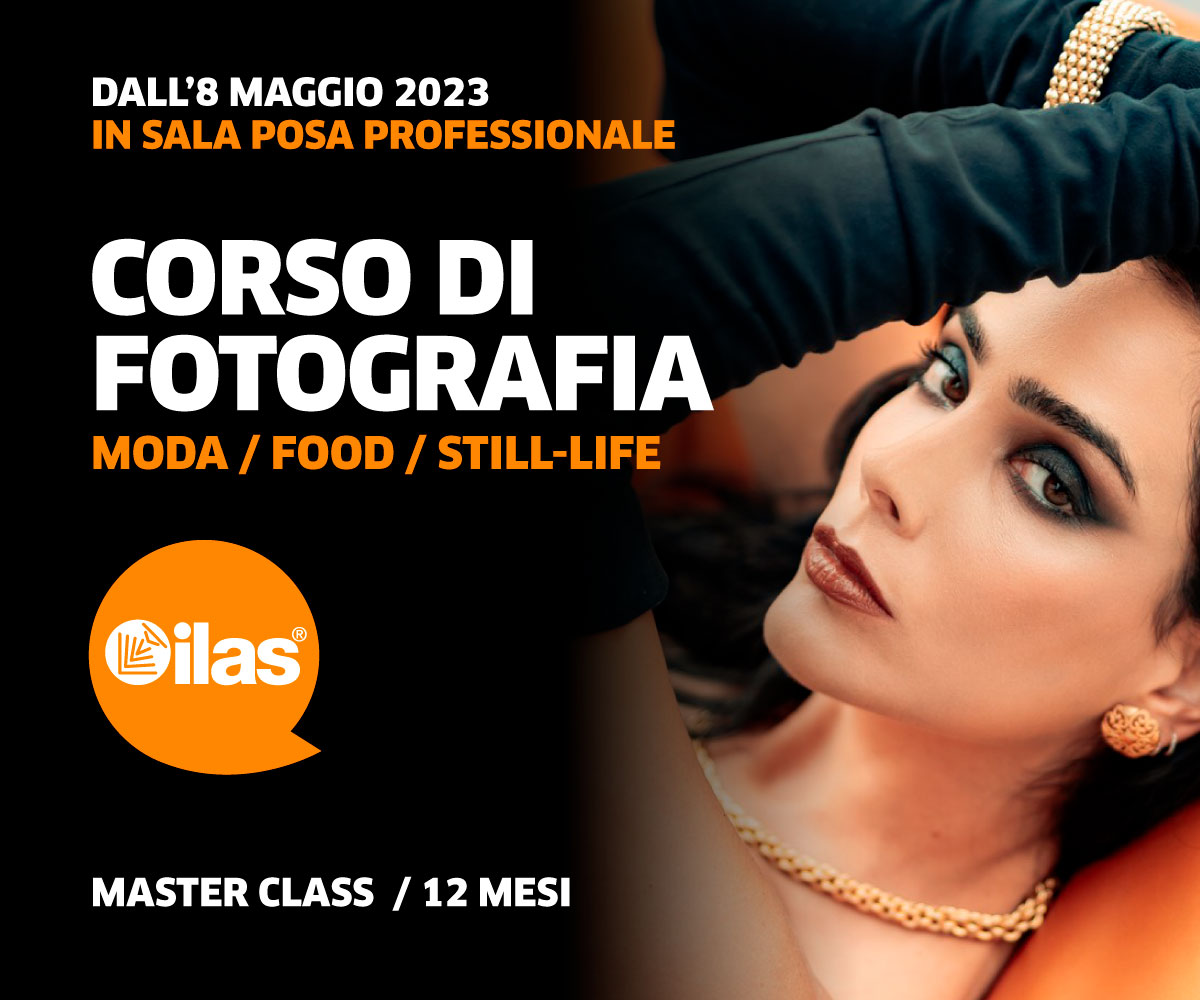 DAL 4 SETTEMBRE - CORSO DI FOTOGRAFIA ILAS® IN SALA POSA PROFESSIONALE