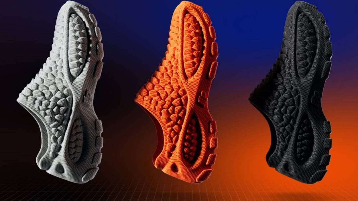 Heron Preston crea con un marchio tecnologico emergente la sneaker del futuro, interamente stampate in 3D.