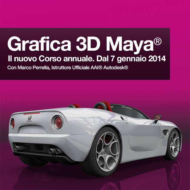 Il nuovo corso di Grafica 3D Maya