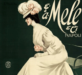 Le affiche dei magazzini Mele a Capodimonte