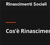 Logotipo ed immagine grafica per la progettualità Rinascimenti Sociali