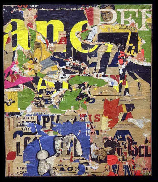 Mimmo Rotella. Décollages e retro d'affiches