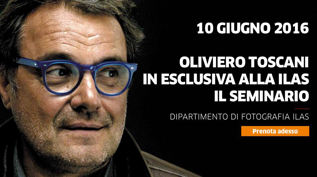 10.06.2016 / Oliviero Toscani alla Ilas / Il seminario