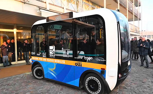 Olli – Il futuro della mobilità sostenibile arriva a Torino ed è stampato in 3D