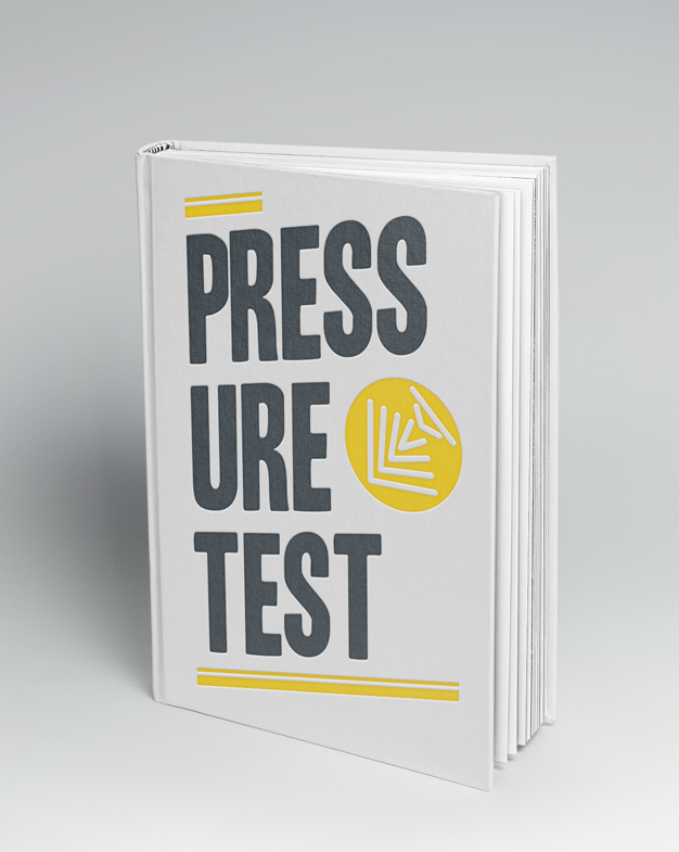 Pressure Test Lupetti: una copertina per il libro L'Azzardo