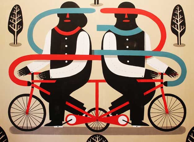 Small wheel, big wheel - Agostino Iacurci