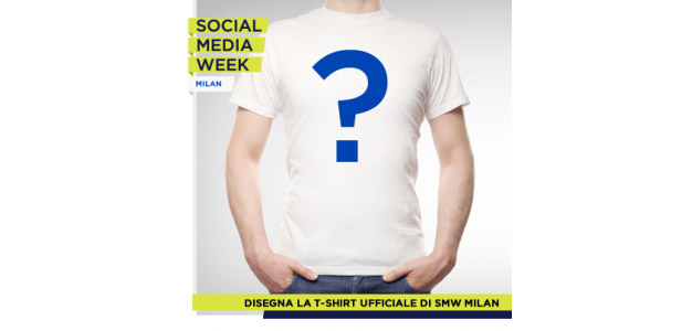 T-shirt per la Social Media Week Milan 2013