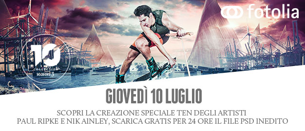 TEN Collection by Fotolia. Giovedì 10 luglio la nuova opera digitale gratis