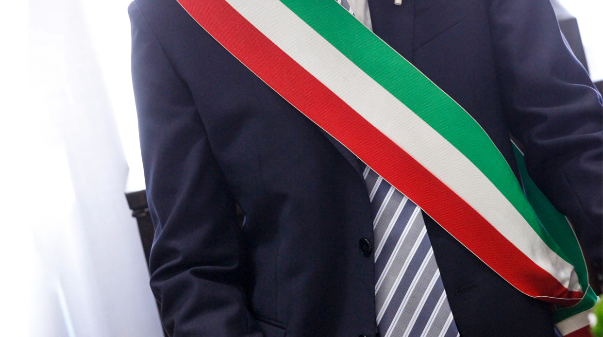 Una fascia istituzionale per la Regione Emilia-Romagna