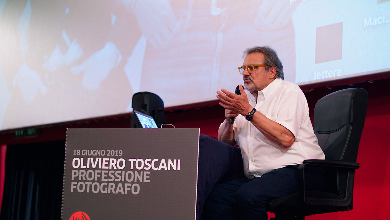 Una mattina da Oliviero Toscani al Modernissimo